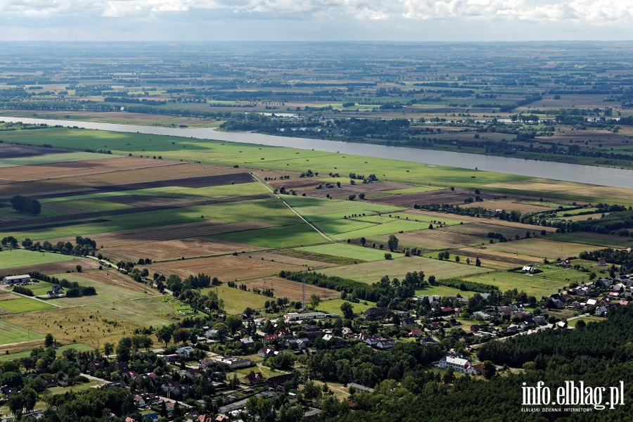 Mierzeja Wilana z lotu ptaka wrzesie 2015, fot. 283