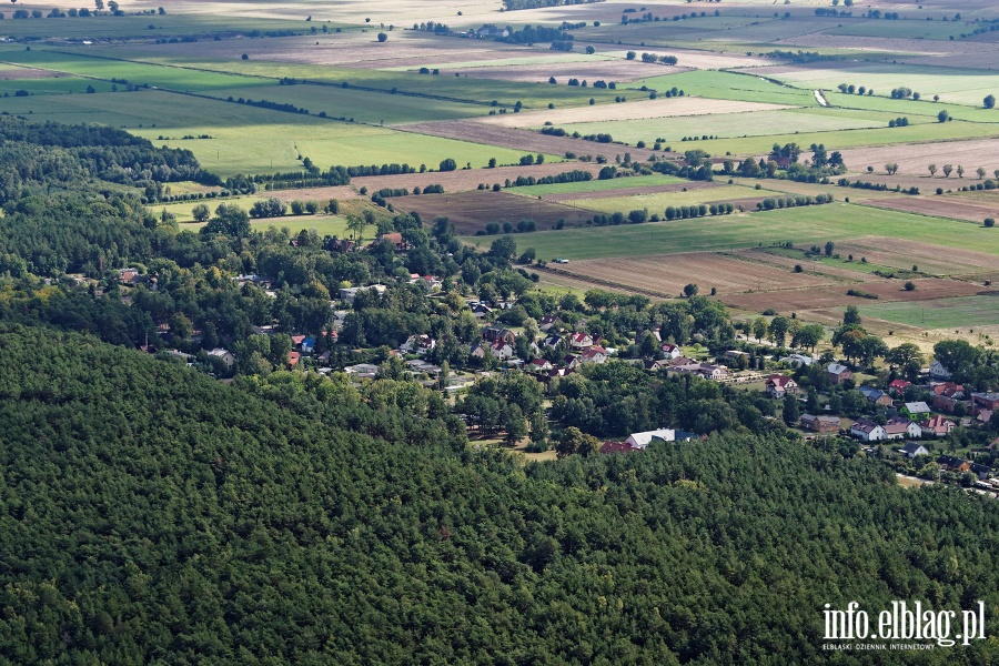 Mierzeja Wilana z lotu ptaka wrzesie 2015, fot. 321