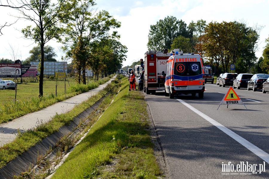 Kazimierzowo: zderzenie pojazdw. Sprawca pijany i bez prawa jazdy!, fot. 1