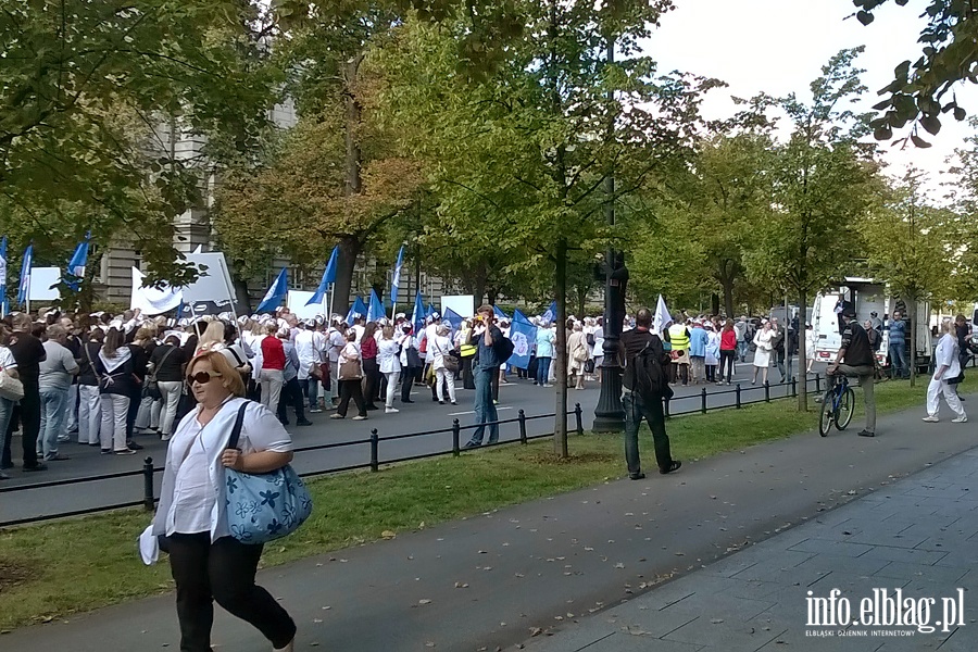 Protest pielgniarek pod Sejmem RP, fot. 9