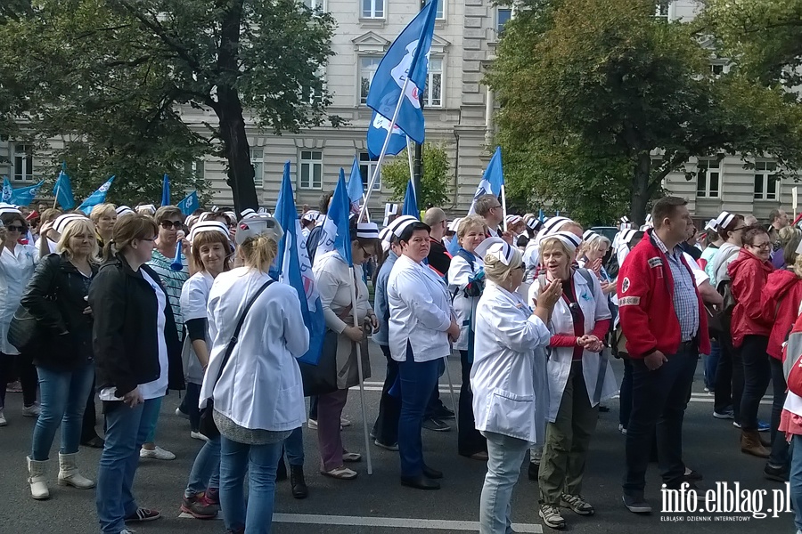Protest pielgniarek pod Sejmem RP, fot. 10