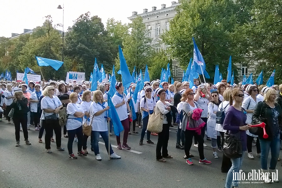 Protest pielgniarek pod Sejmem RP, fot. 11