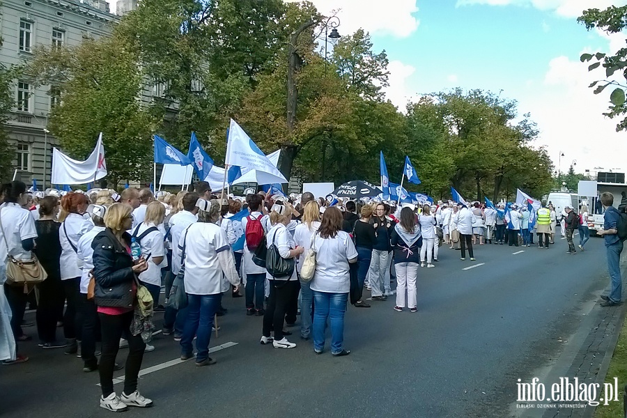 Protest pielęgniarek pod Sejmem RP, fot. 12