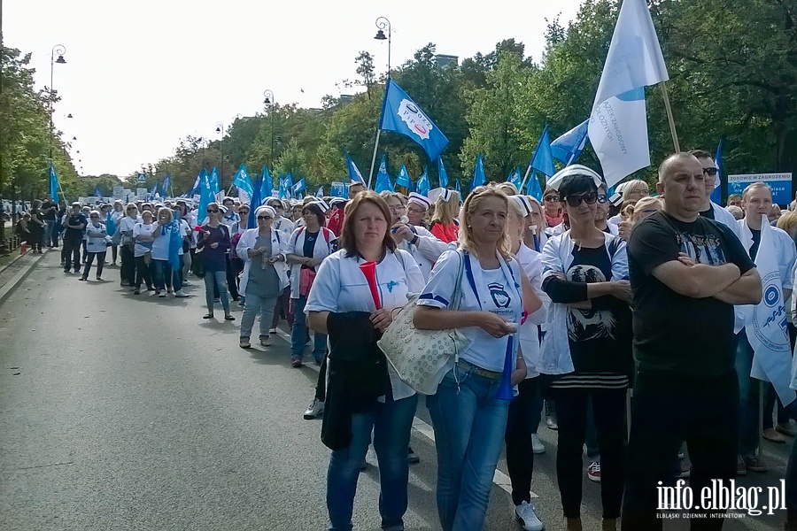 Protest pielęgniarek pod Sejmem RP, fot. 14