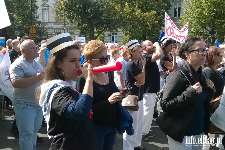 Protest pielgniarek pod Sejmem RP, fot. 15