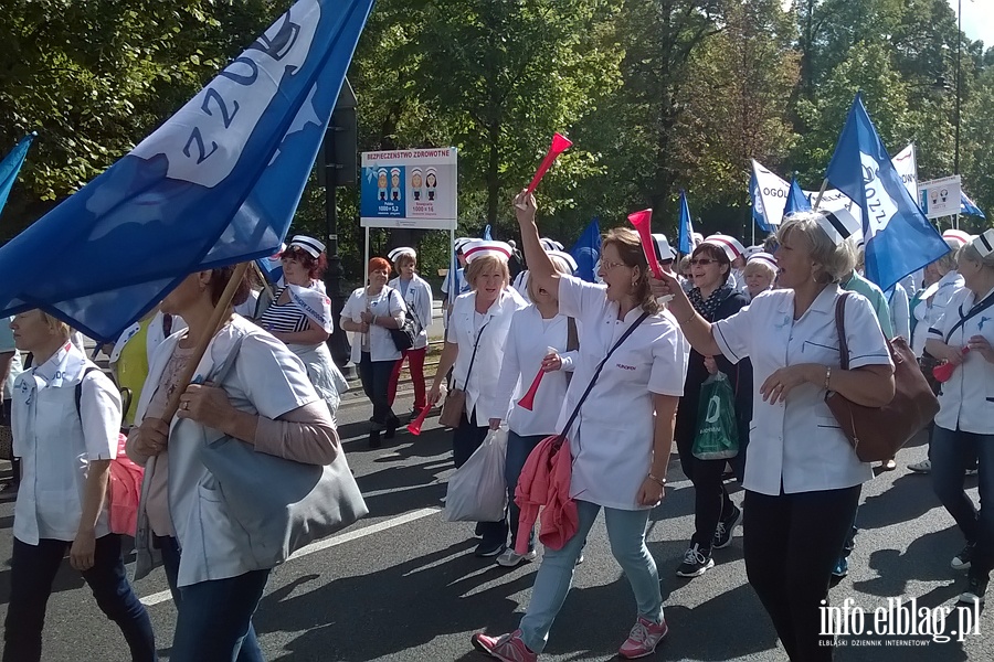 Protest pielgniarek pod Sejmem RP, fot. 23