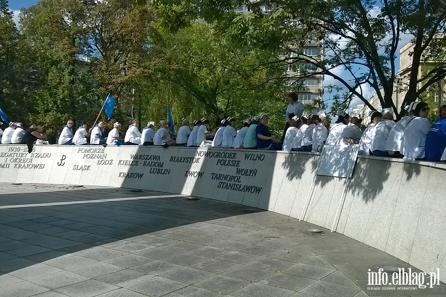 Protest pielgniarek pod Sejmem RP, fot. 26