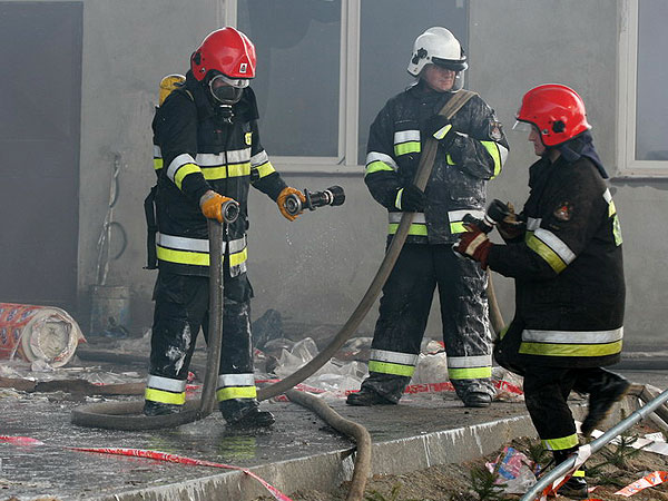 Pożar tworzyw sztucznych w Gronowie Górnym, fot. 40