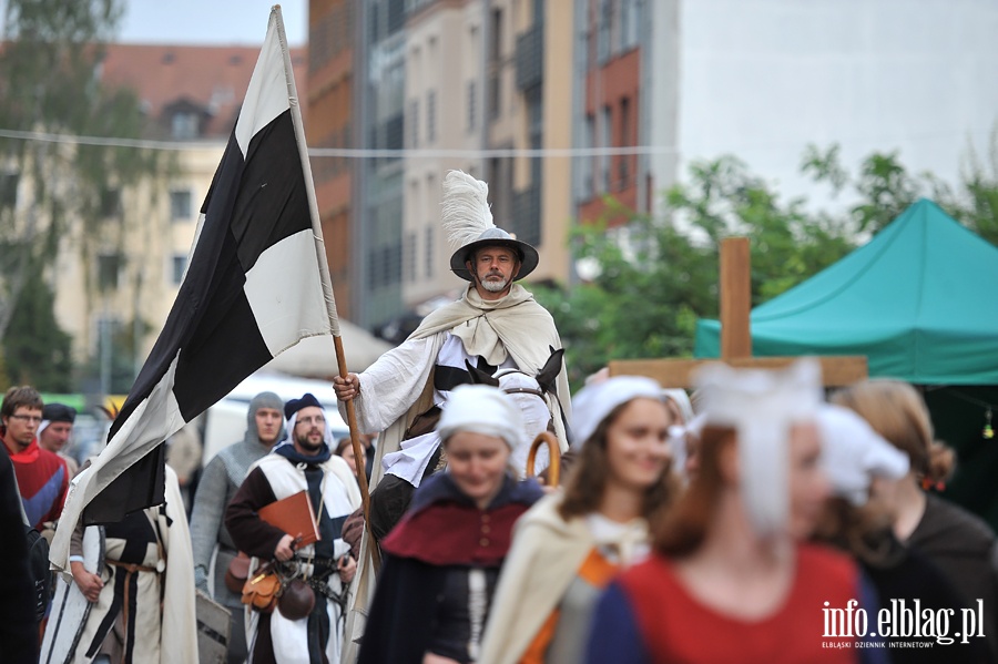 Inscenizacja historyczna - Nadanie praw miejskich Elblgowi, fot. 6