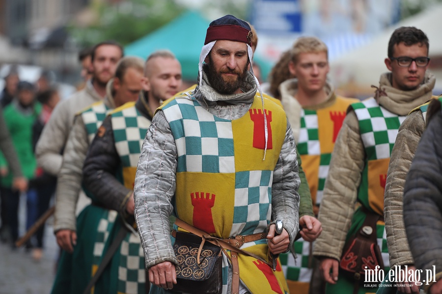 Inscenizacja historyczna - Nadanie praw miejskich Elblągowi, fot. 14