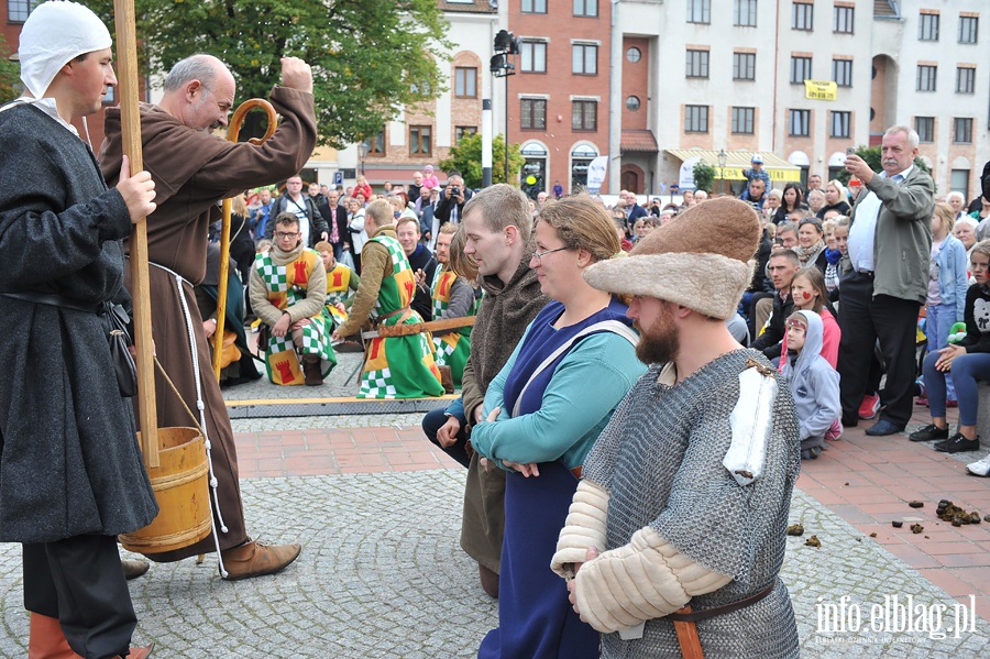 Inscenizacja historyczna - Nadanie praw miejskich Elblągowi, fot. 50