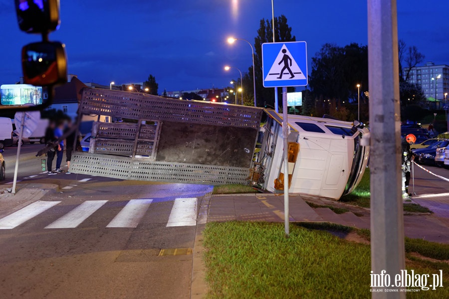 Seria zderze na Brzeskiej i Trasie Unii Europejskiej. Sprawca pod wpywem alkoholu lub rodkw odurzajch?, fot. 2