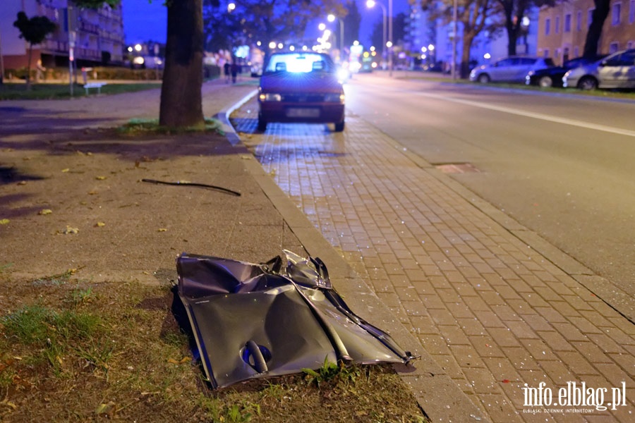 Seria zderze na Brzeskiej i Trasie Unii Europejskiej. Sprawca pod wpywem alkoholu lub rodkw odurzajch?, fot. 14