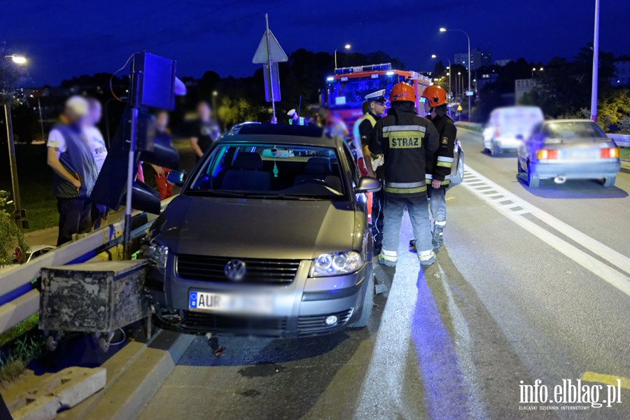 Seria zderze na Brzeskiej i Trasie Unii Europejskiej. Sprawca pod wpywem alkoholu lub rodkw odurzajch?, fot. 22