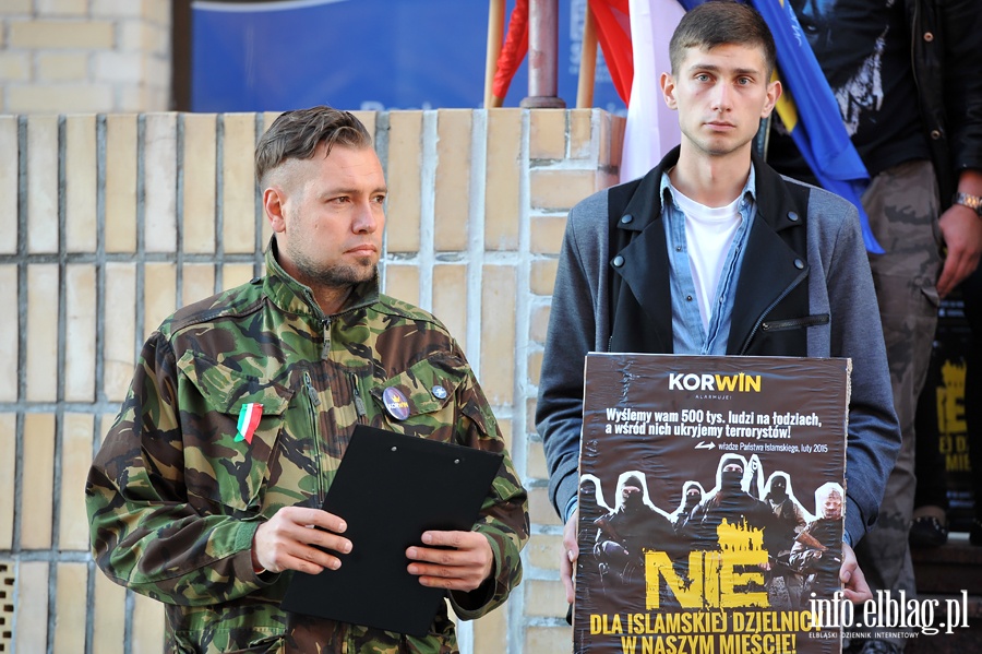 Nie dla islamskiej dzielnicy w Elblgu !, fot. 25