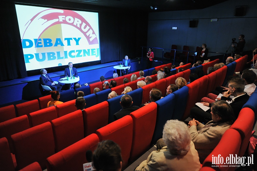 Forum Debaty Publicznej z Prezydentem Bronisławem Komorowskim i Jackiem Protasem, fot. 5