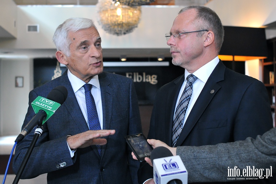 Jerzy Buzek w Elblgu, fot. 9