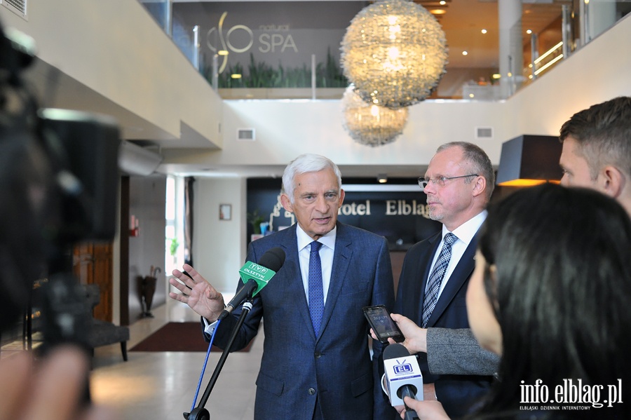 Jerzy Buzek w Elblgu, fot. 10