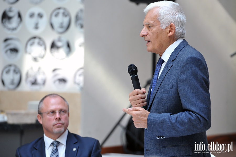 Jerzy Buzek w Elblgu, fot. 34