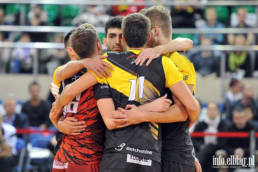 PGE Skra Bechatw - Lotos Trefl Gdask 3:0 (25:18, 25:13, 25:13), fot. 10