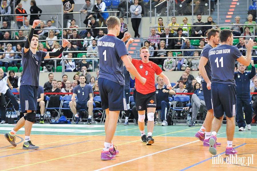 Indykpol AZS Olsztyn - Cerrad Czarni Radom 3:1 (29:27, 25:27, 27:25, 37:35), fot. 6