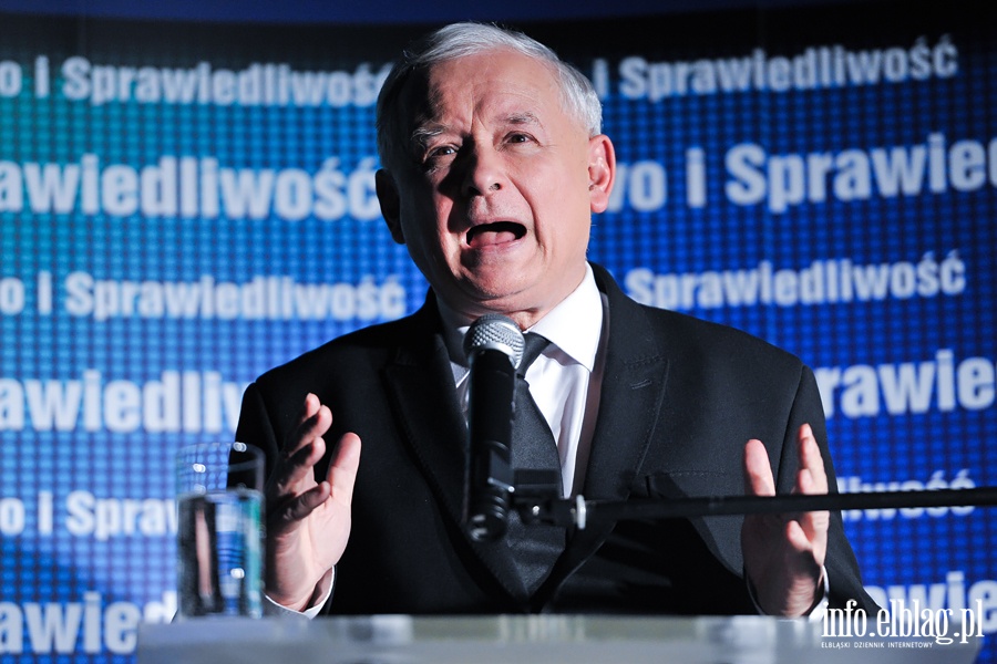 Jarosław Kaczyński z wizytą w Elblągu, fot. 22