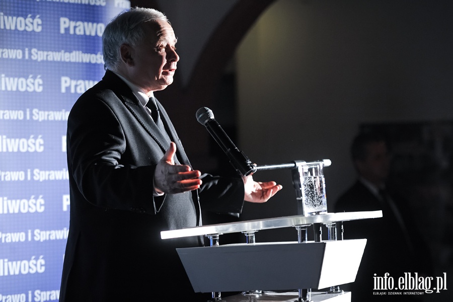 Jarosław Kaczyński z wizytą w Elblągu, fot. 29