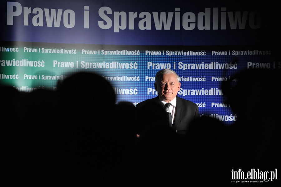 Jarosław Kaczyński z wizytą w Elblągu, fot. 32