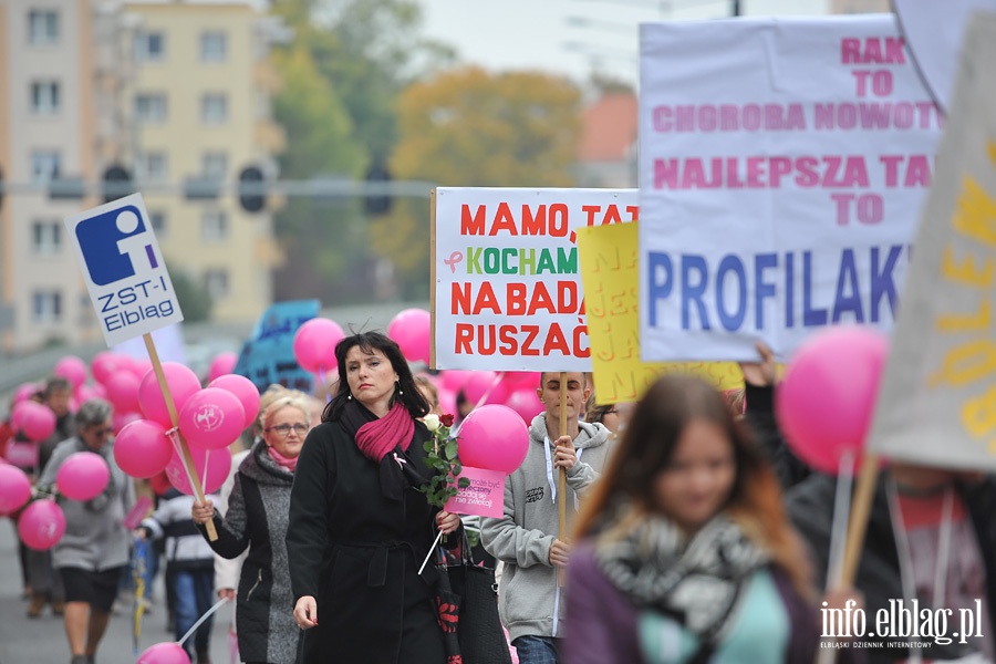 Marsz Zdrowia elbląskich Amazonek, fot. 52