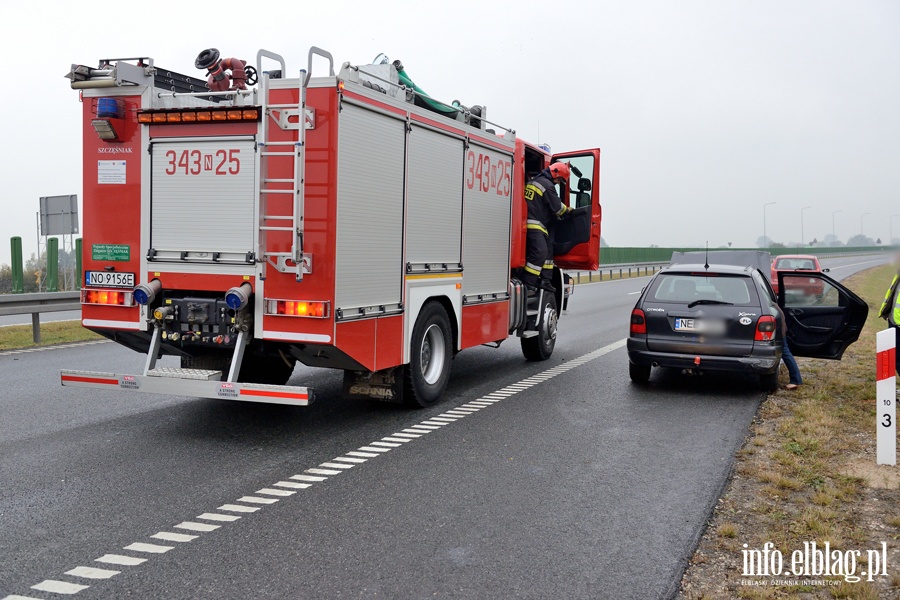 Jazda S7 pod prd omal nie zakoczya si tragedi. Trwaj poszukiwania drogowego pirata, fot. 11