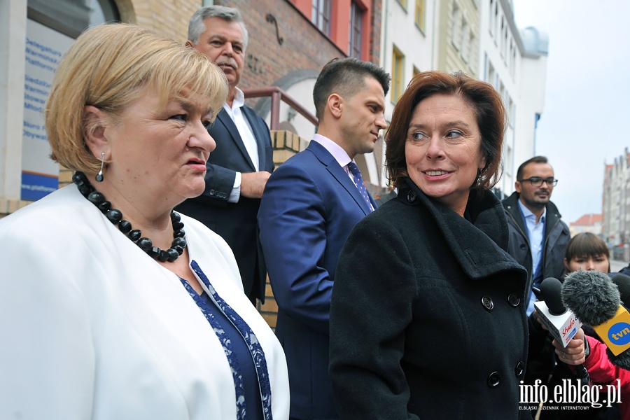 Małgorzata Kidawa-Błońska z wizytą w Elblągu, fot. 6