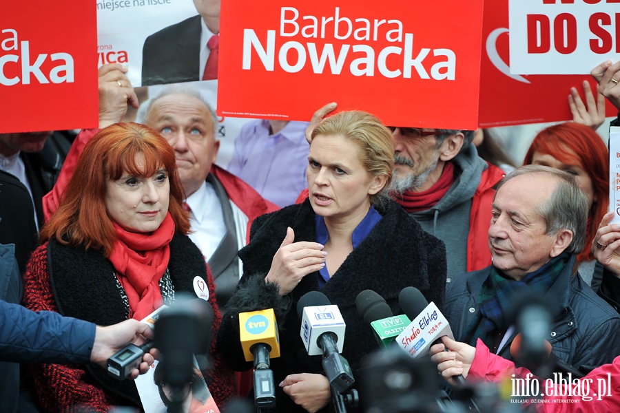 Barbara Nowacka w Elblgu, fot. 18