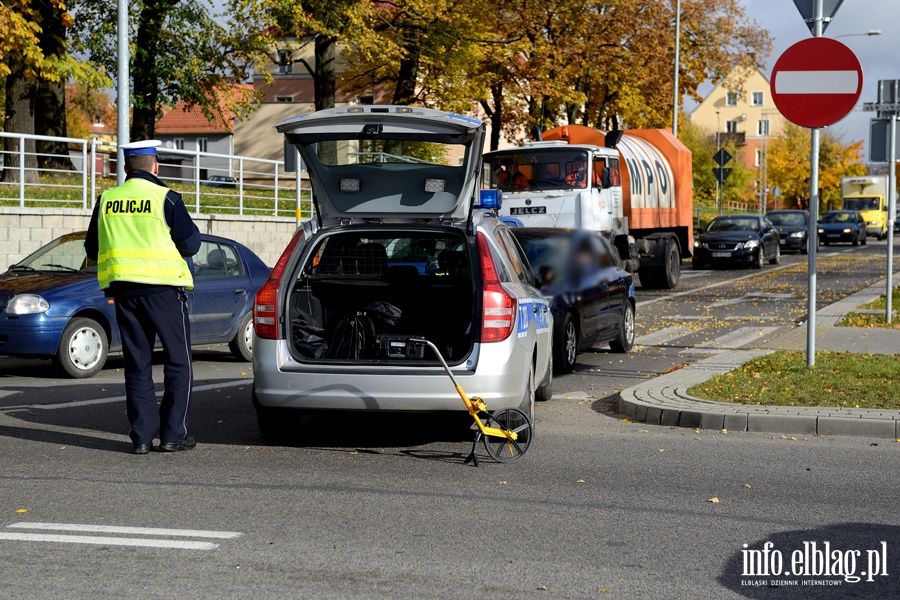 Brzeska-Browarna: potrcenie mczyzny i psa na przejciu dla pieszych, fot. 7