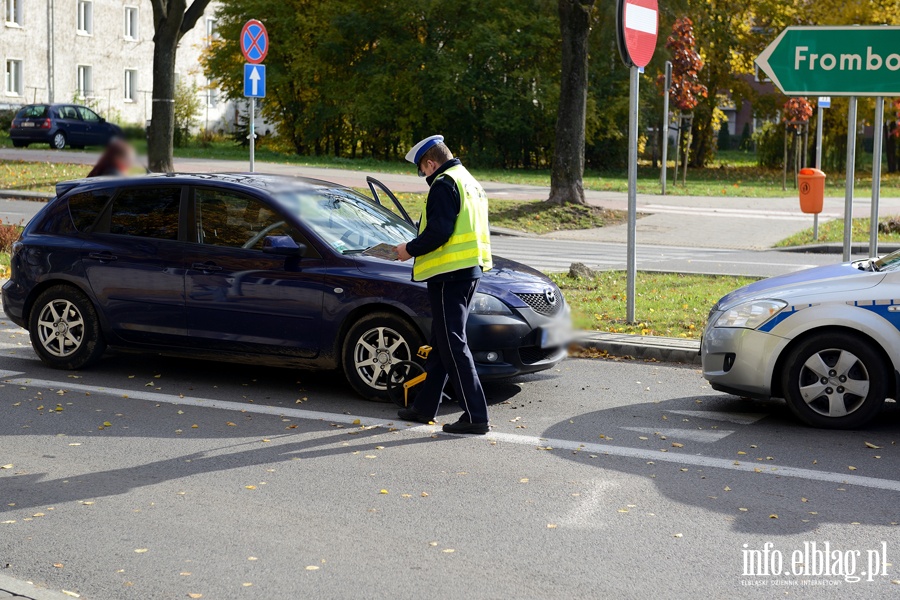 Brzeska-Browarna: potrcenie mczyzny i psa na przejciu dla pieszych, fot. 10