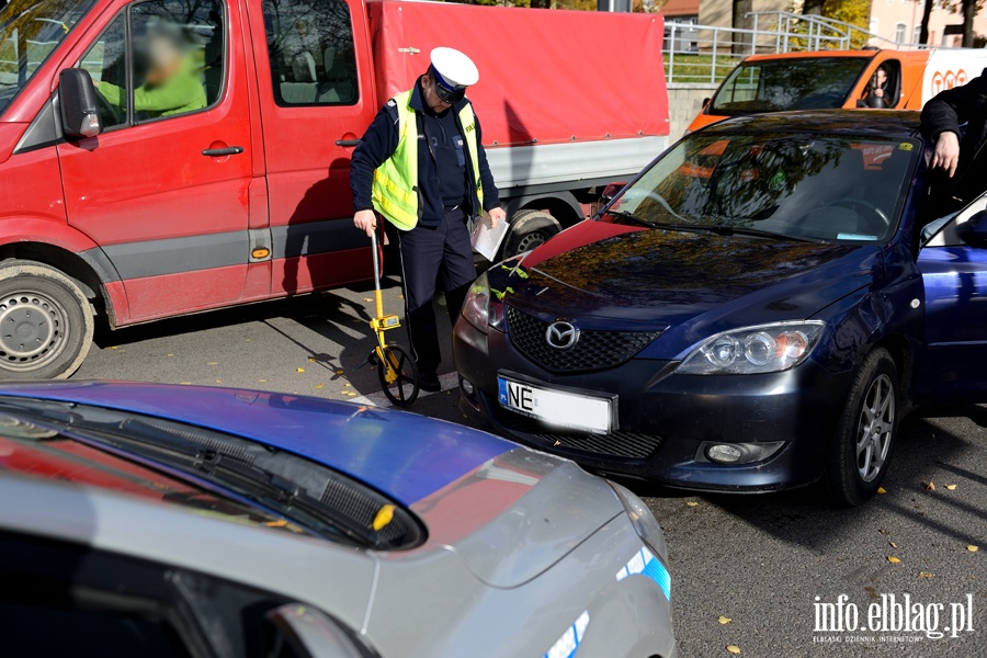 Brzeska-Browarna: potrcenie mczyzny i psa na przejciu dla pieszych, fot. 11