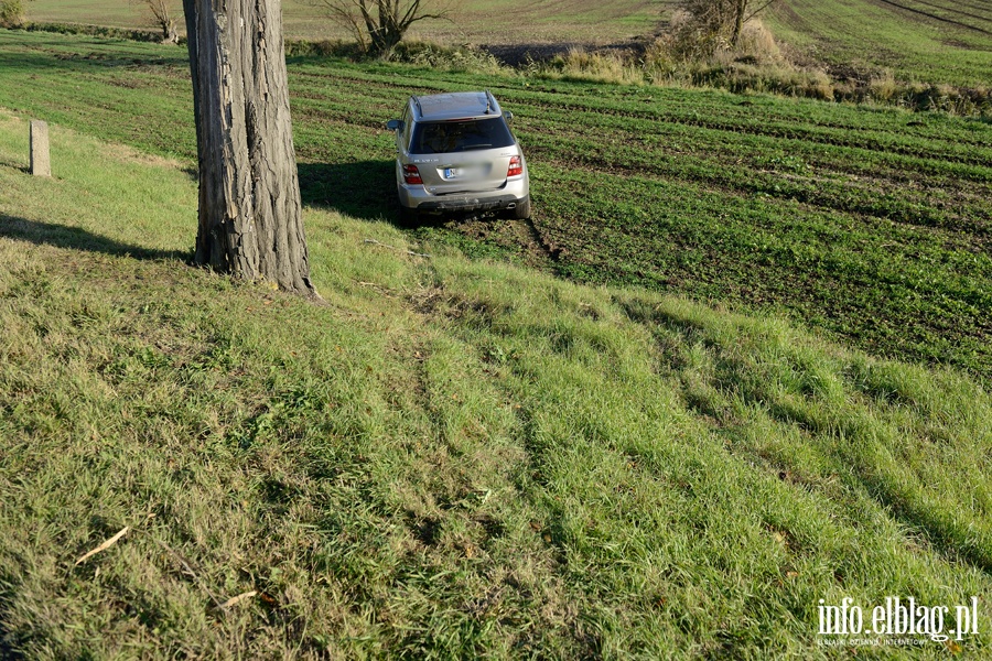 Wypadek na drodze nr 22. Trzy osoby, w tym dwoje dzieci, poszkodowane, fot. 9