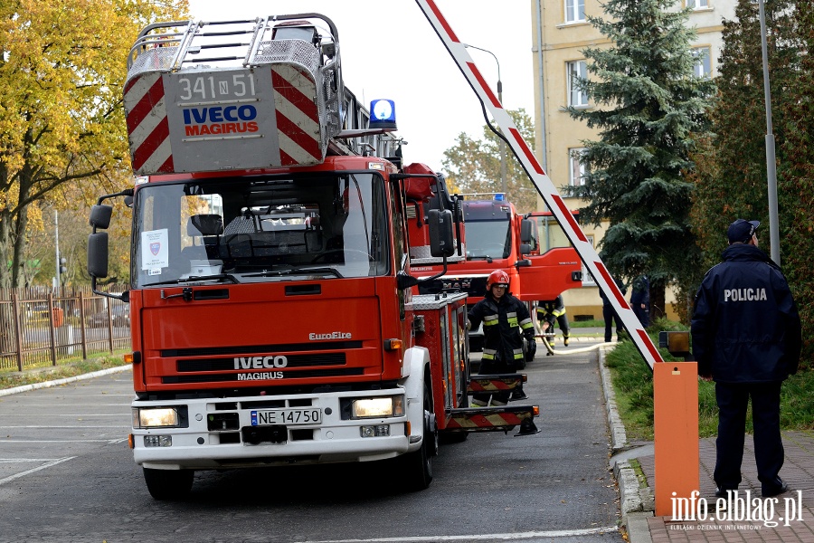 Terroryci zaatakowali Komend Miejsk Policji w Elblgu!, fot. 7