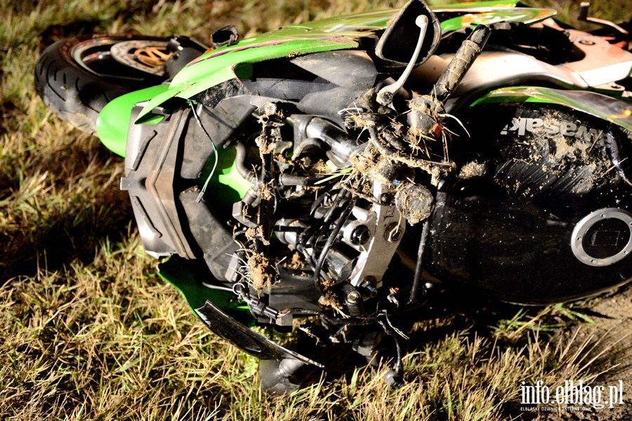miertelny wypadek na S7. Nie yje 25-letni motocyklista, fot. 16