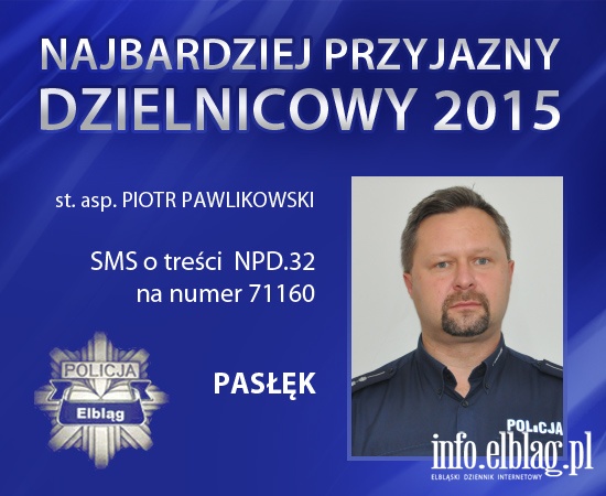 Kandydaci na najbardziej przyjaznego dzielnicowego powiatu elblskiego i Elblga, fot. 32