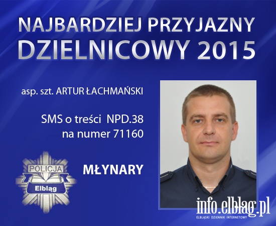 Kandydaci na najbardziej przyjaznego dzielnicowego powiatu elblskiego i Elblga, fot. 38