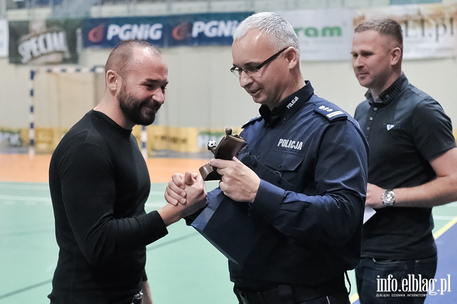 Halowy Turniej Piki Nonej o Puchar Komendanta Miejskiego Policji w Elblgu, fot. 85
