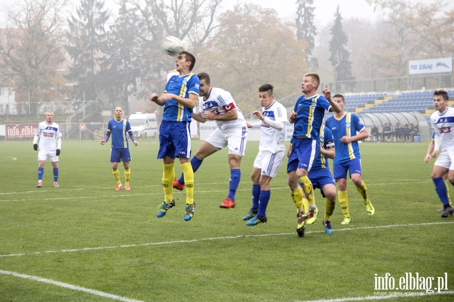 III liga: mecz Olimpia Elblg - Olimpia Olsztynek 2-1, fot. 6