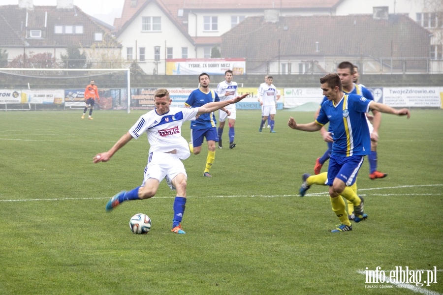 III liga: mecz Olimpia Elblg - Olimpia Olsztynek 2-1, fot. 7