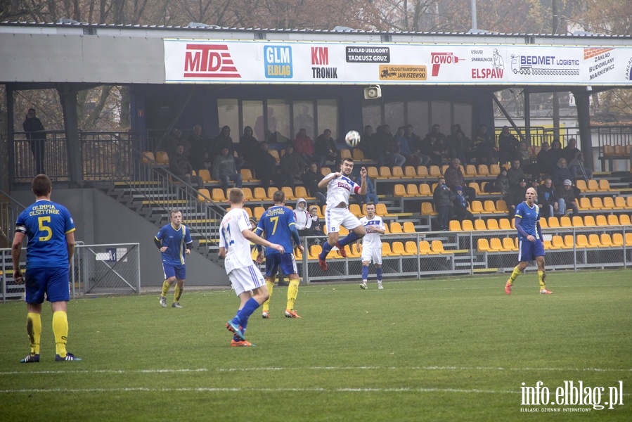 III liga: mecz Olimpia Elblg - Olimpia Olsztynek 2-1, fot. 11