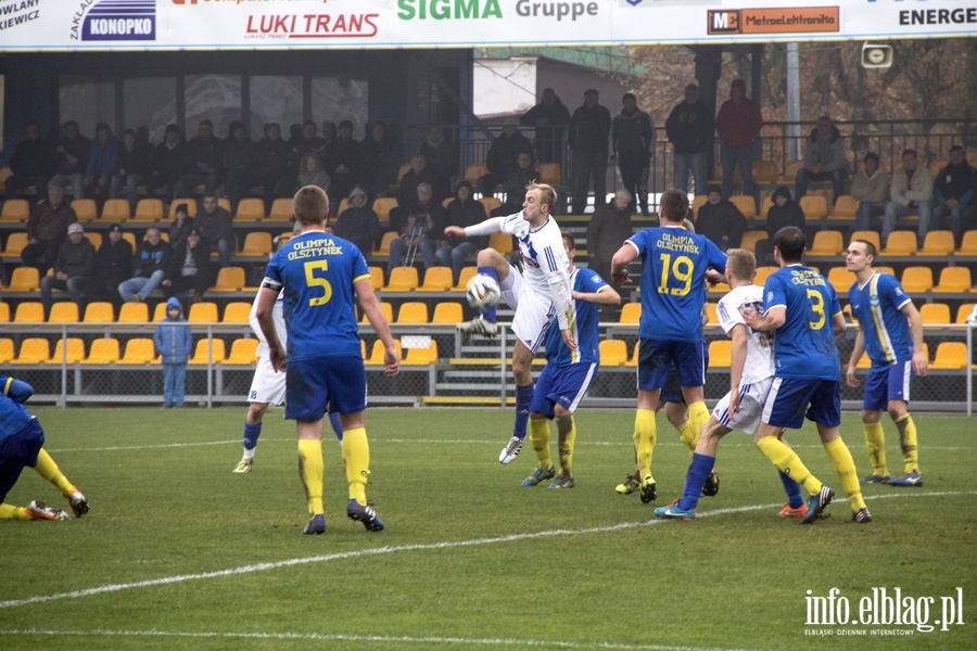 III liga: mecz Olimpia Elblg - Olimpia Olsztynek 2-1, fot. 15