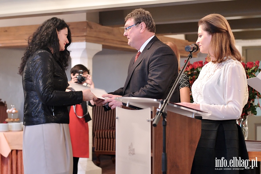  Prezydent Elblga nagrodzi pracownikw elblskich placwek pomocy spoecznej, fot. 6