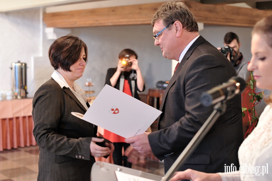  Prezydent Elblga nagrodzi pracownikw elblskich placwek pomocy spoecznej, fot. 26