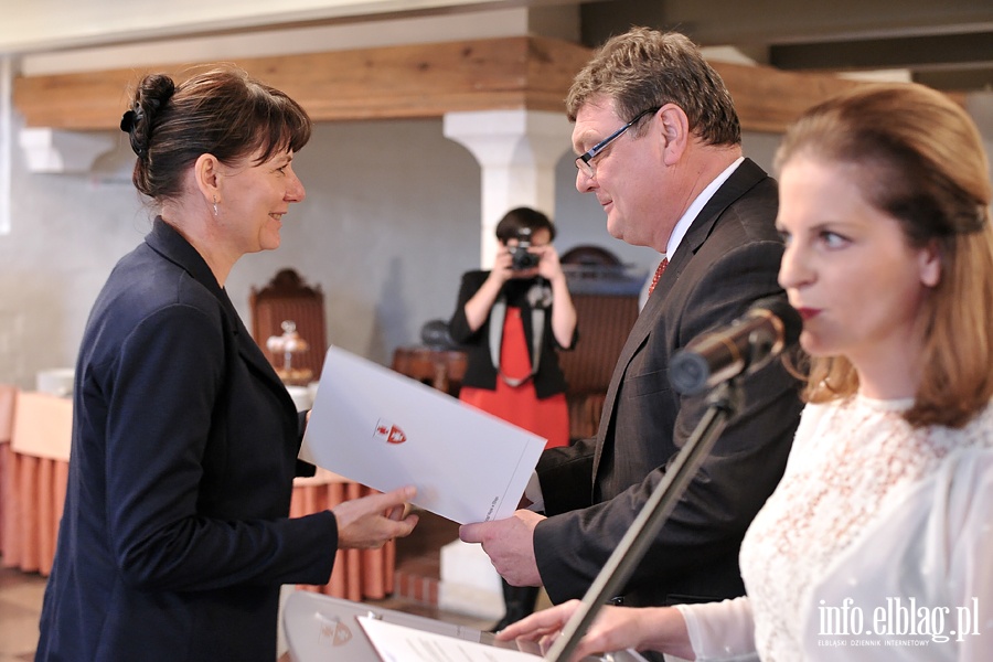  Prezydent Elblga nagrodzi pracownikw elblskich placwek pomocy spoecznej, fot. 28