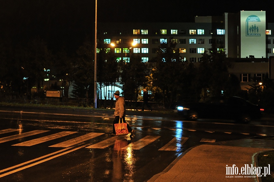Ulice Elblga i problem z owietleniem, fot. 7