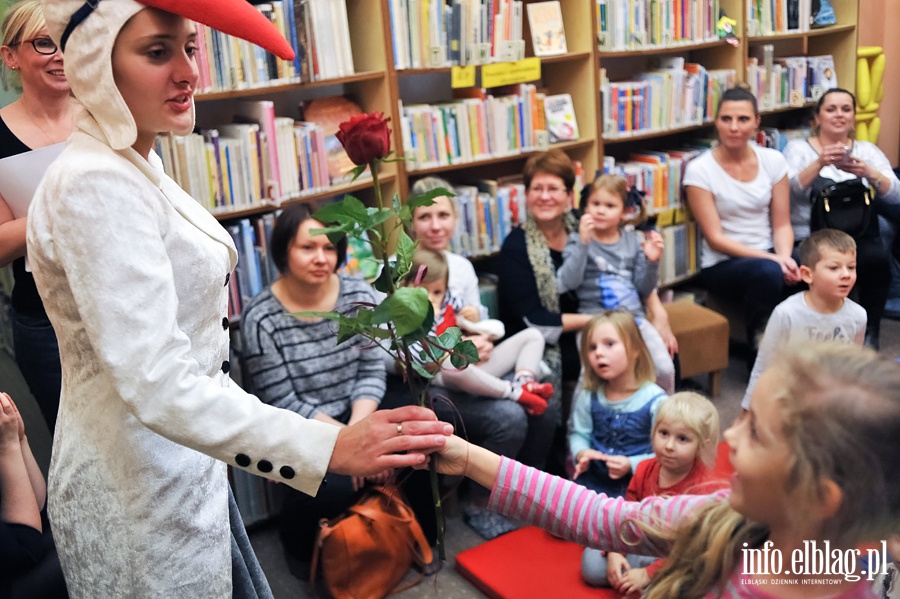 Czytanie bajek w Bibliotece nr 4, fot. 8